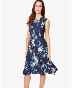 Phase Eight Darla Floral Dress Ink Dresses