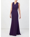 Jacques Vert Lace And Jersey Maxi Dress Mid Purple Dresses, Jacques Vert Item No.10044113