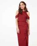 Amail Full Length Dress | Pomegranate  | Phase Eight