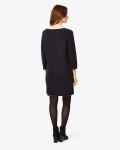 Giolla Pocket Knitted Dress | Navy  | Phase Eight