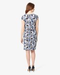 Pansy Print Dress | Multi-coloured  | Phase Eight