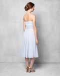 Paola Short Beaded Dress | Dusty Blue  | Phase Eight