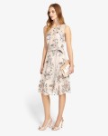 Phase Eight Prudence Embroidered Dress Cameo Dresses