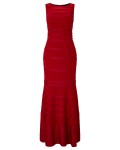 Phase Eight Shannon Layered Full Length Dress Rouge Dresses