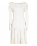 Reiss Agnes Off White Drop-Waist Jersey Dress 29810901,Reiss DROP-WAIST JERSEY DRESSES