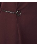 Reiss Baye Garnet Chain-Detail Dress