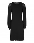 Reiss Ludervine Black Lace-Detail Dress 29831720,Reiss LACE-DETAIL DRESSES