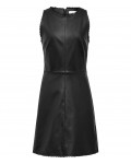 Reiss Sahara Black Leather Fit And Flare Dress 29902720,Reiss LEATHER FIT AND FLARE DRESSES