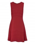 Reiss Sara Crimson Panelled Dress 29613070,Reiss PANELLED DRESSES