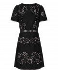 Reiss Tinley Black/nude Lace Dress 29909120,Reiss LACE DRESSES