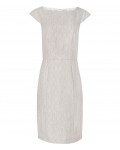 Reiss Virginia Dress Pink Grey Tailored Dress 29914122,Reiss TAILORED DRESSES