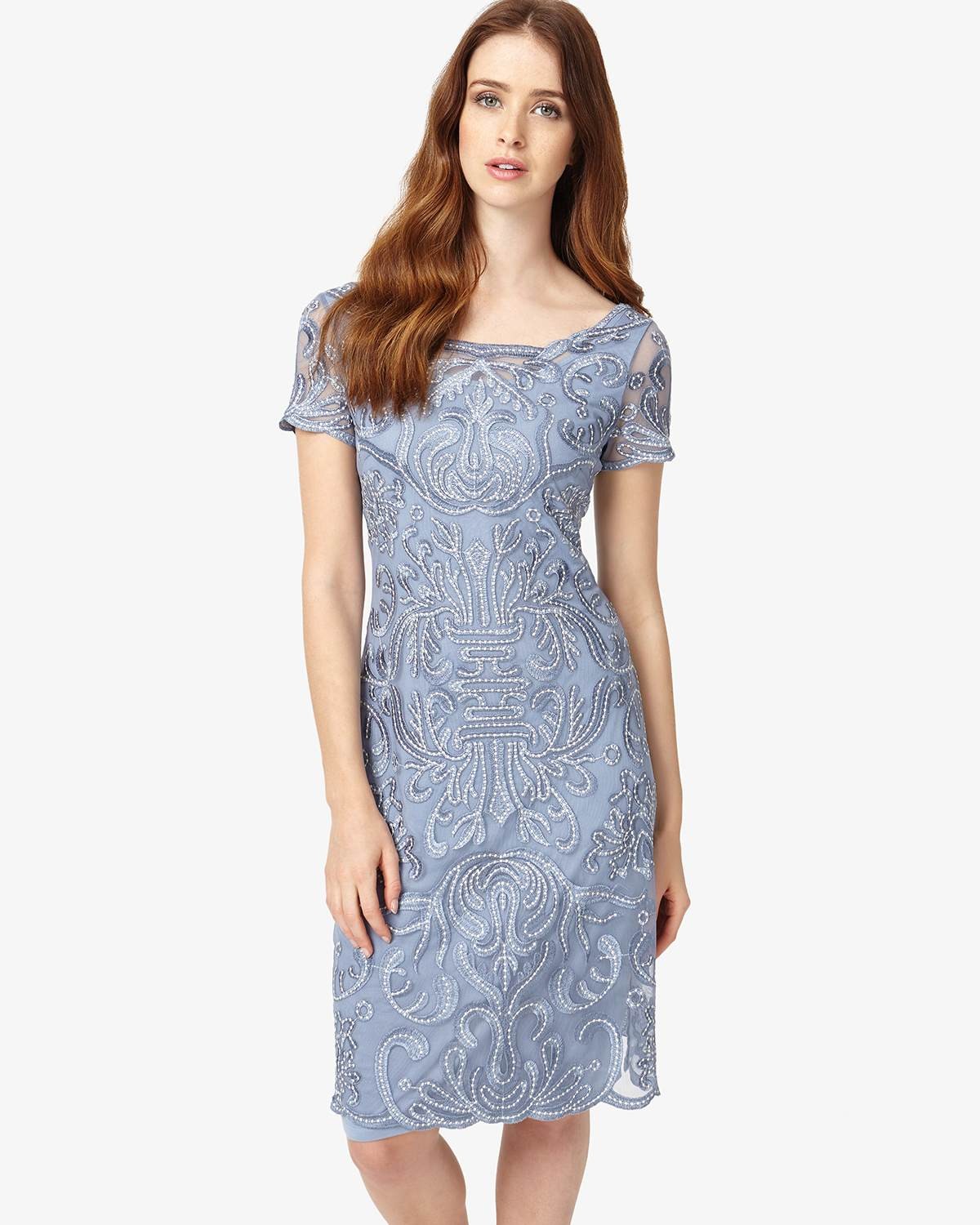 Phase Eight Bluebell Dresses Talia Embroidered Dress