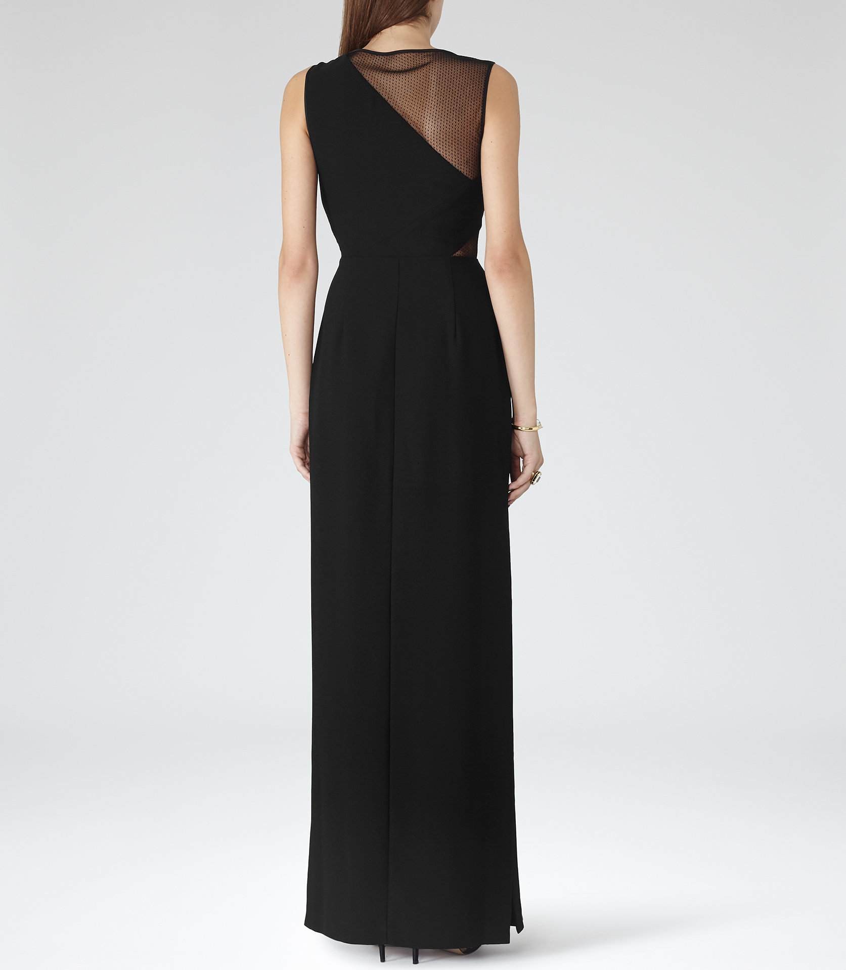 Reiss Clara Black Full-Length Gown 29616320