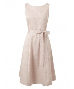 Jacques Vert Lazer Flower Dress Mid Neutral Dresses