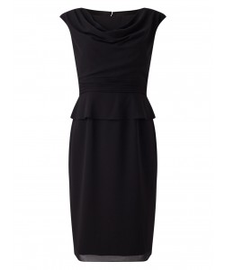 Jacques Vert Peplum Ggt Dress Black Dresses