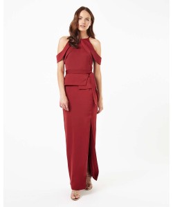 Phase Eight Amail Full Length Dress Pomegranate Dresses