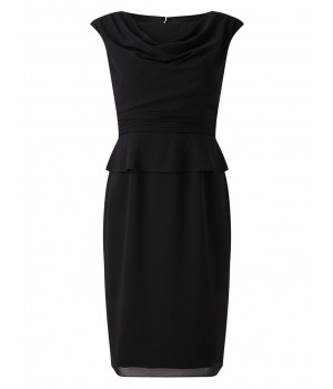 Jacques Vert Peplum Ggt Dress Black Dresses