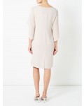Jacques Vert Embroidered Tunic Dress Mid Neutral Dresses