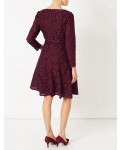 Jacques Vert Lace And Detail Dress Multi Red Dresses