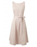 Jacques Vert Lazer Flower Dress Mid Neutral Dresses 10045540 | jacquesvertdressuk.com