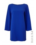 Jacques Vert Petite Split Sleeve Tunic Bright Blue Dresses 10043748 | jacquesvertdressuk.com