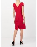 Jacques Vert Red Bow Detail Dress Mid Red Dresses