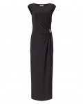 Jacques Vert Twist Front Jersery Maxi Black Dresses 10044410 | jacquesvertdressuk.com