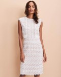 Phase Eight Ally Lace Layered Dress Cameo/Ivory Dresses