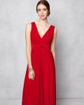 Phase Eight Arabella Full Length Dress Scarlet Dresses