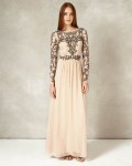 Phase Eight Champagne Dresses Electra Full Length Dress | jacquesvertdressuk.com