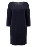 Phase Eight Giolla Pocket Knitted Dress Navy Dresses