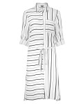 Phase Eight Naia Stripe Shirt Dress Ivory/Black Dresses