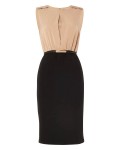 Phase Eight Naima Two in One Dress Nude/Black Dresses
