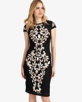 Phase Eight Black Dresses Perdy Tapework Dress | jacquesvertdressuk.com