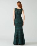 Phase Eight Shannon Layered Full Length Dress Emerald Dresses