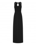 Reiss Calie Maxi Black Neckline-Detail Maxi Dress 29832920,Reiss NECKLINE-DETAIL MAXI DRESSES