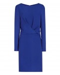 Reiss Elle Sapphire Knot-Front Dress 29925332,Reiss KNOT-FRONT DRESSES