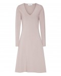 Reiss Emelia Powder Pink Knitted Fit And Flare Dress 29920166,Reiss KNITTED FIT AND FLARE DRESSES