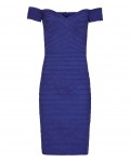 Reiss Forley Blue Abyss Bodycon Off-Shoulder Dress 29606030,Reiss BODYCON OFF-SHOULDER DRESSES