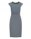 Reiss Serre Moss Embellished-Neckline Dress 29815952,Reiss EMBELLISHED-NECKLINE DRESSES