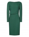 Reiss Simone Pine Green Long-Sleeved Dress 29907152,Reiss LONG-SLEEVED DRESSES