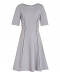 Reiss Tianna Chromatic Blue Fit And Flare Dress 29911530,Reiss FIT AND FLARE DRESSES