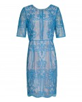 Reiss Zola Bright Blue Lace Dress 29819431,Reiss LACE DRESSES